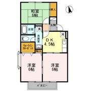 カッセル Ⅱの間取り画像