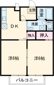 サニーソシアの間取り画像