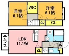 ヨーロピアンシャレー古賀の間取り画像