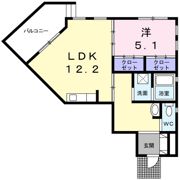 明野m’sの間取り画像