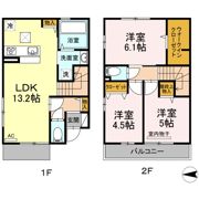 D-room城南干隈の間取り画像