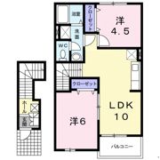 アンポツCの間取り画像