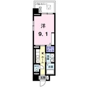 アヴァンセ・フルールの間取り画像