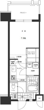 エンクレスト博多駅東の間取り画像