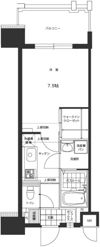 エンクレスト博多駅東の間取り画像