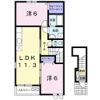 Placideの間取り画像