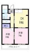 ロイヤルハイムKの間取り画像