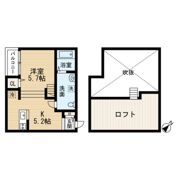 プロムナード和白の間取り画像