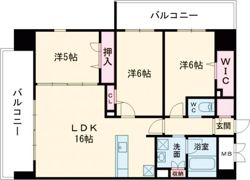 グランヒルズ下曽根の間取り画像