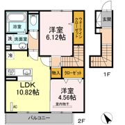 エスポワール18弥永西の間取り画像