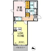 D-roomK＆Y 穴生の間取り画像