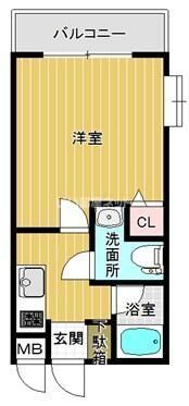 ピュアドーム博多21の間取り画像