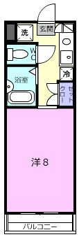 ロゼーリマンションの間取り画像