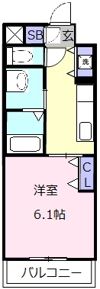 East Court Sakurabashiの間取り画像