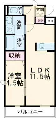 グランヒルの間取り画像