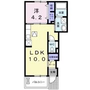 シャンドリエ 参番館の間取り画像