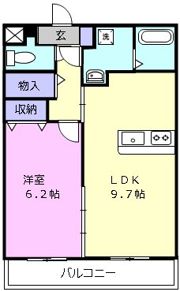 リオンドール栄町の間取り画像