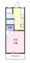 シティライフ桜橋の間取り画像