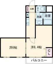 ヴェルドミールの間取り画像