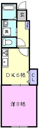 グランサージュBの間取り画像