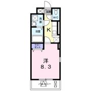 ビブレアンサンブル不動前の間取り画像