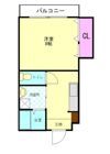 コーポ日の里壱番館の間取り画像