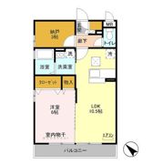 ソレイユ Aの間取り画像