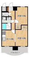JGM室見駅前の間取り画像