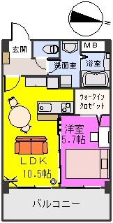 グリーン フォレストの間取り画像