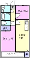 Mキューブの間取り画像