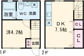 メゾン新鳥栖Bの間取り画像