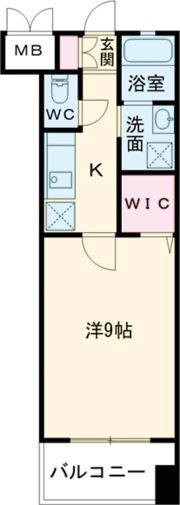 ギャラン竪町Neoの間取り画像