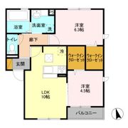 バリスサイト Fの間取り画像