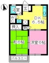 第5的野コーポの間取り画像