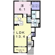 コーパル Bの間取り画像