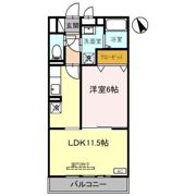 クレセントの間取り画像