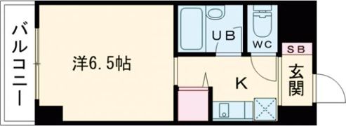 萱野ビルの間取り画像