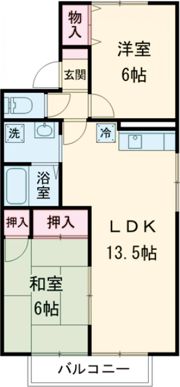 オーク高須 A棟の間取り画像