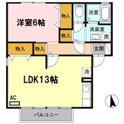 ヴェーデル Ⅱの間取り画像
