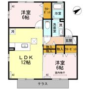 セジュール堅田の間取り画像