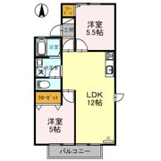 エクセル近江の間取り画像