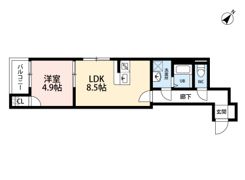 CASA南福岡の間取り画像