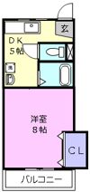 サンハイツ西幸3の間取り画像