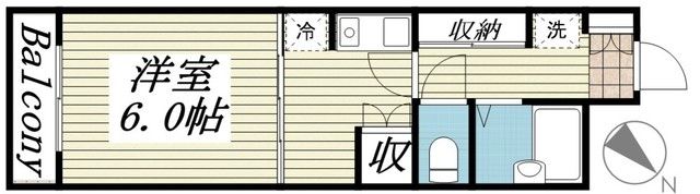 ロイヤルクレセントの間取り画像