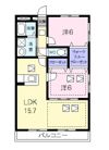 ルネスブランシェの間取り画像