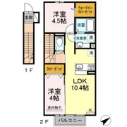 ル・メイユール・スーヴニールの間取り画像