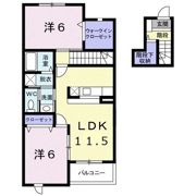 アルドーレの間取り画像