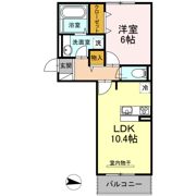 M・K・K下富野の間取り画像