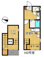 MAISONETIC サンクの間取り画像