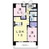 プラティーク六町の間取り画像